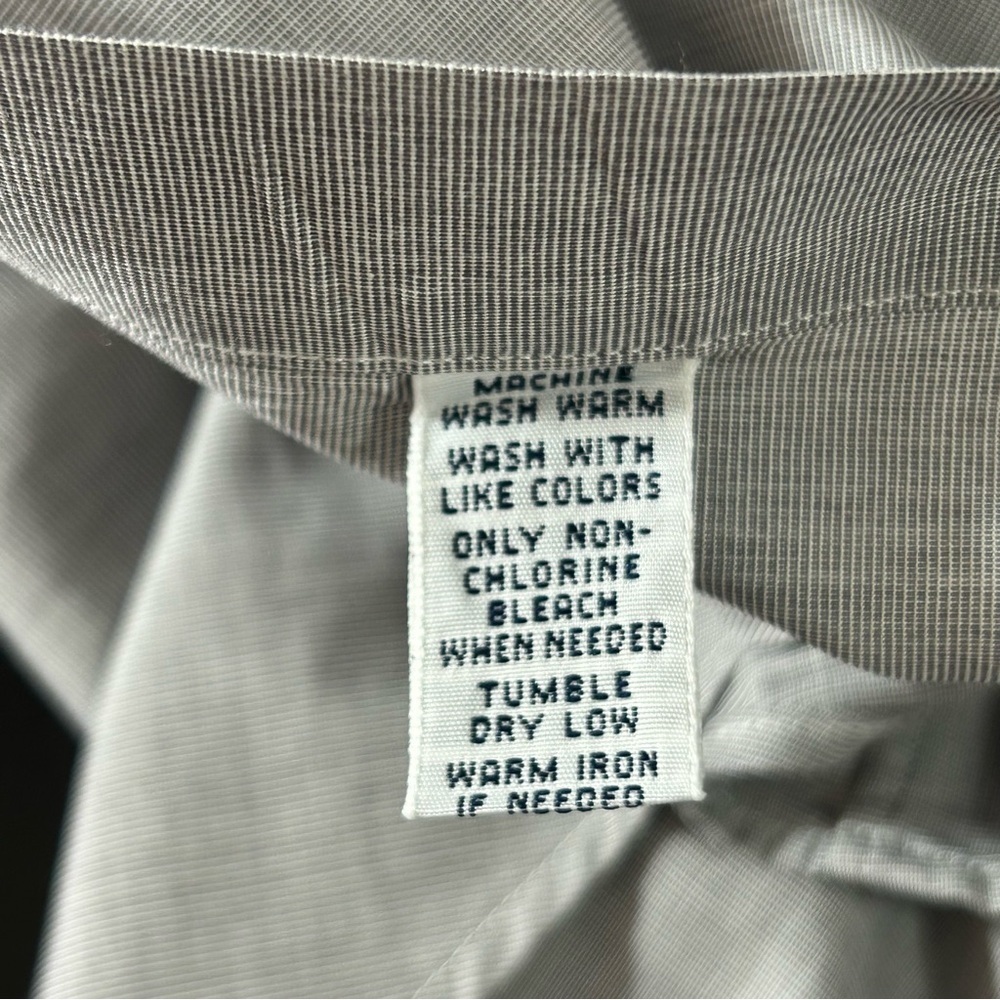 POLO Ralph Lauren Button Down Shirt Men's Classic Fit Gray Purple Size XL - Picture 3 of 7